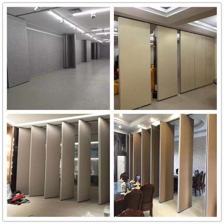 山東酒店活動(dòng)隔斷,吊軌道隔斷工程