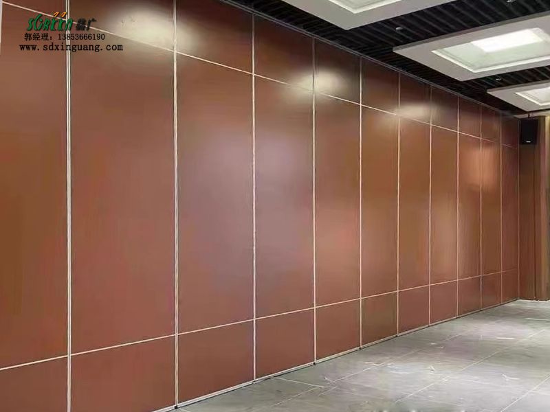 山東鑫廣 酒店活動隔斷包廂 屏風宴會廳 隔音墻