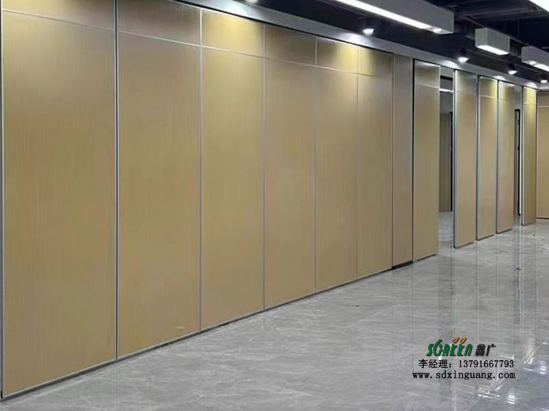 濰坊活動隔斷酒店活動隔墻墻會議室移動屏風隔斷展廳隔斷