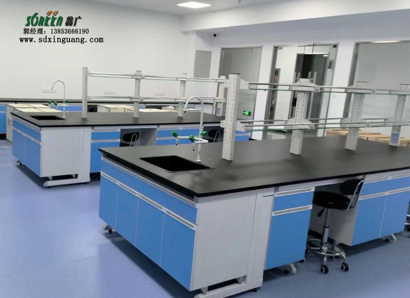 濰坊實驗室工作臺鋼木實驗臺邊臺化驗室操作臺
